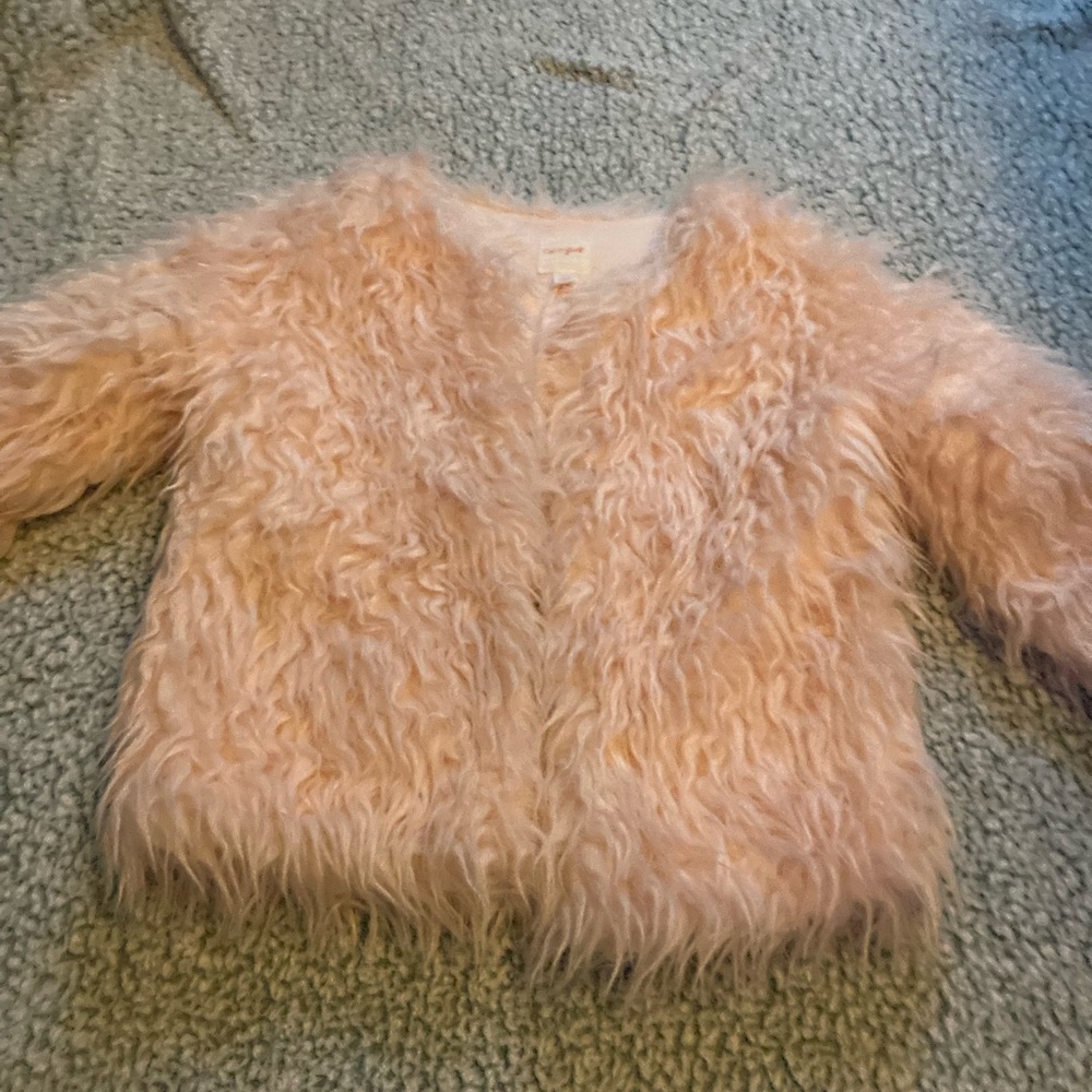kids fluffy jacket